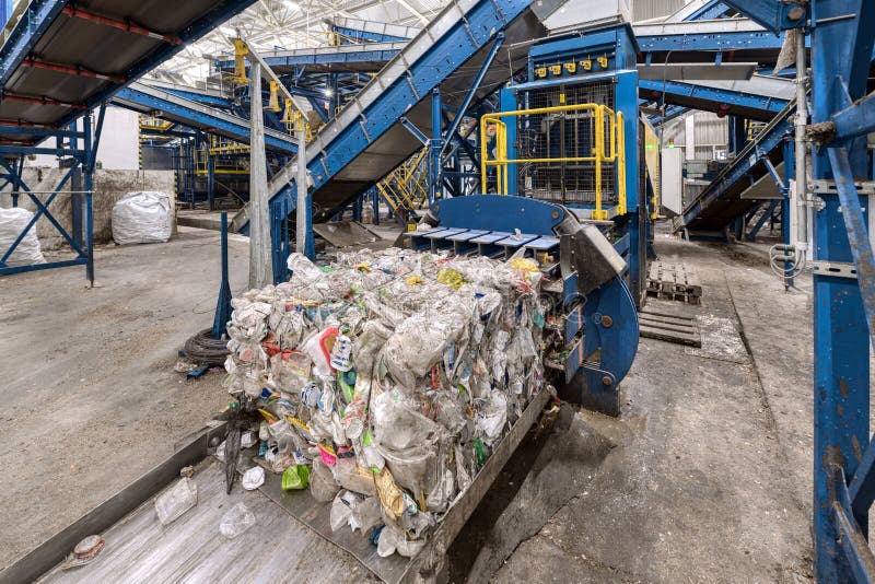 Recovery and baling line